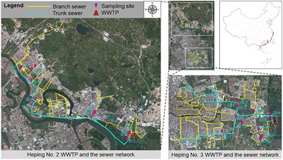 Characterization of sewage quality and its spatiotemporal variations in a small town in Eastern Guangdong, China